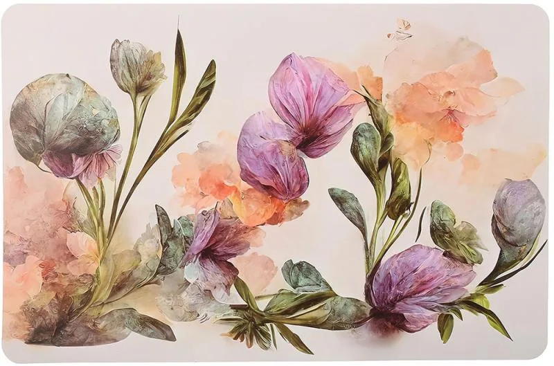 Сервировочные салфетки Lawn Floral 12 штук полипропилен 28x43 см