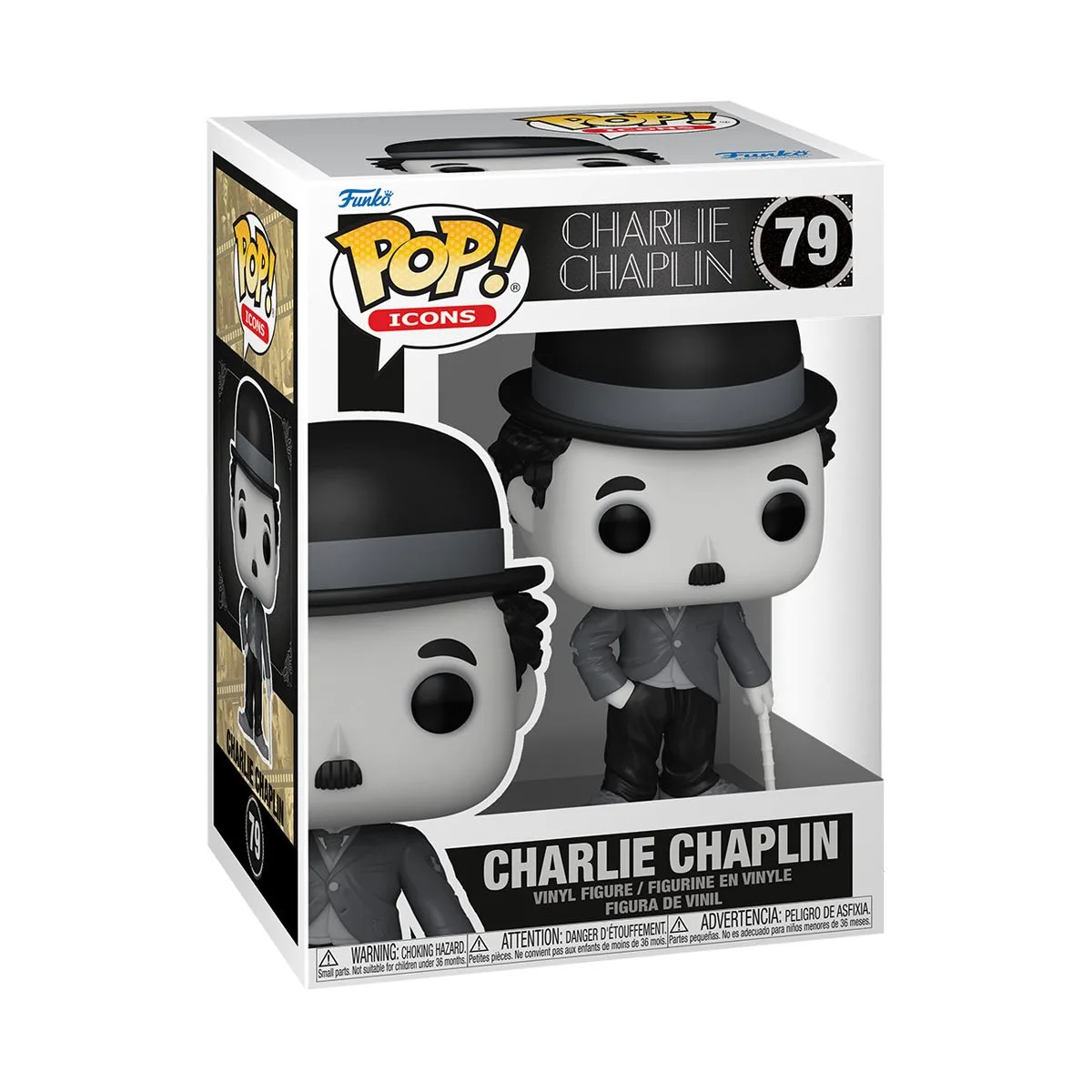 Фигурка Funko POP Icons: Чарли Чаплин