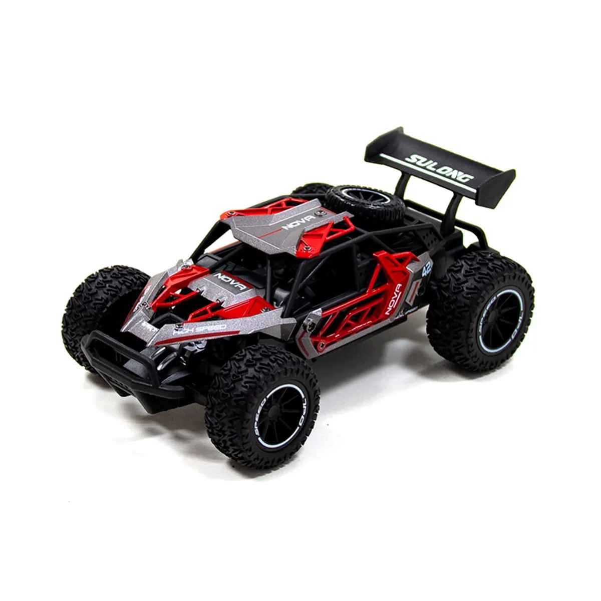 Автомобіль радіокерований Sulong Toys метал 1:16 сіро-червоний