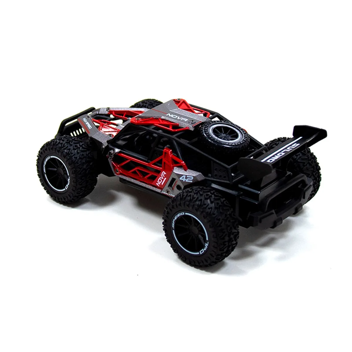 Автомобіль радіокерований Sulong Toys метал 1:16 сіро-червоний