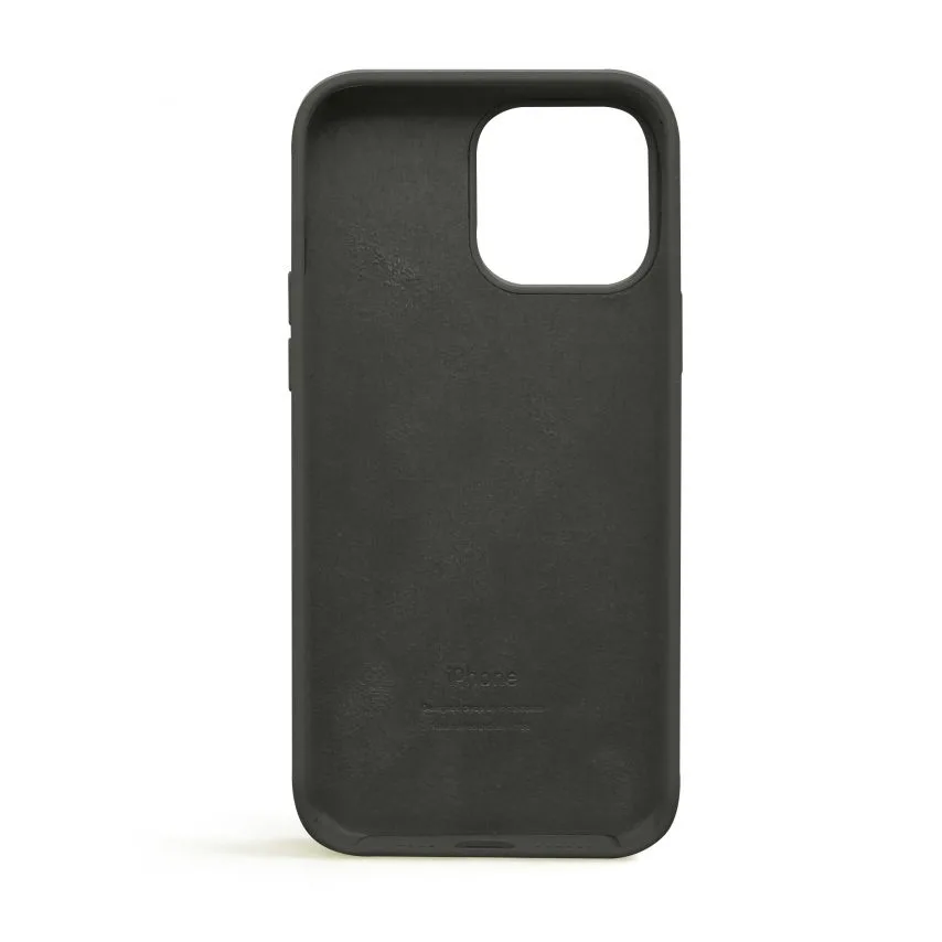 Чохол силіконовий для Apple iPhone 13 Pro Max  сірий