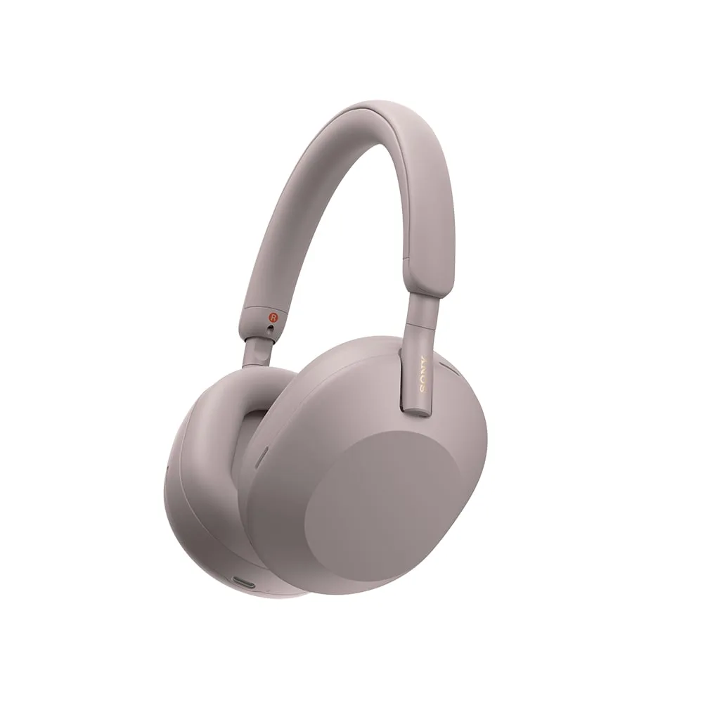 Наушники Over-ear Sony WH-1000XM5 BT 5.2, ANC, Hi-Res, AAC, LDAC, Беспроводные, Микрофон, Розовый