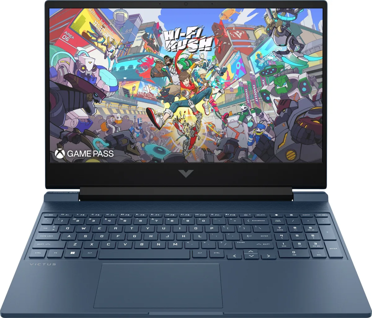 Ноутбук HP Victus 15-fb3045ua 15.6" FHD IPS AG, AMD AI 5 340, 24GB, F1TB, NVD5060-8, DOS, синій