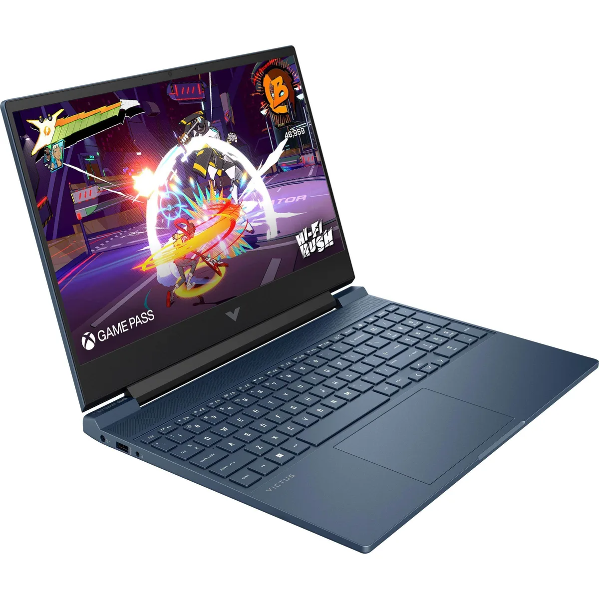 Ноутбук HP Victus 15-fb3045ua 15.6" FHD IPS AG, AMD AI 5 340, 24GB, F1TB, NVD5060-8, DOS, синій