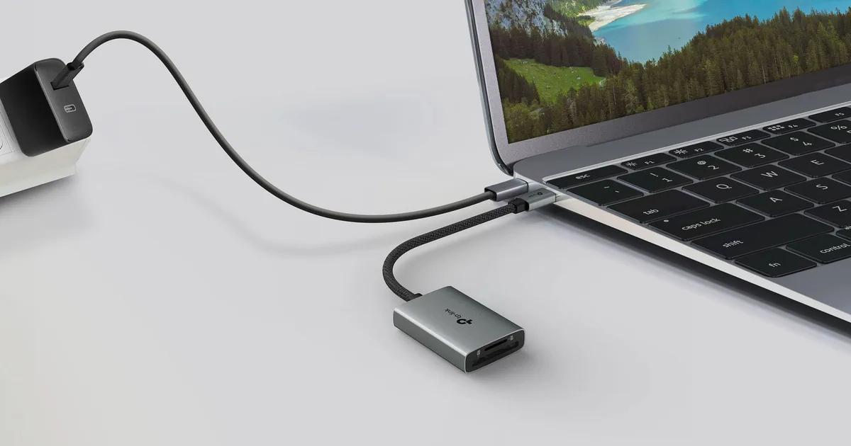 USB-концентратор TP-Link UA430C 1xSD, 1x-microSD, USB Type-C