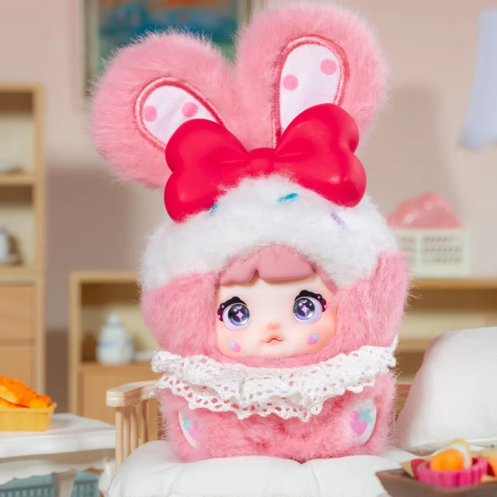 Колекційна м'яка іграшка Pop Top PVC 10 см Зайчата пастельні кольори