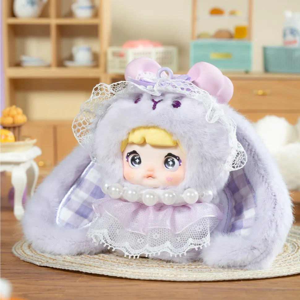 Колекційна м'яка іграшка Pop Top PVC 10 см Зайчата пастельні кольори