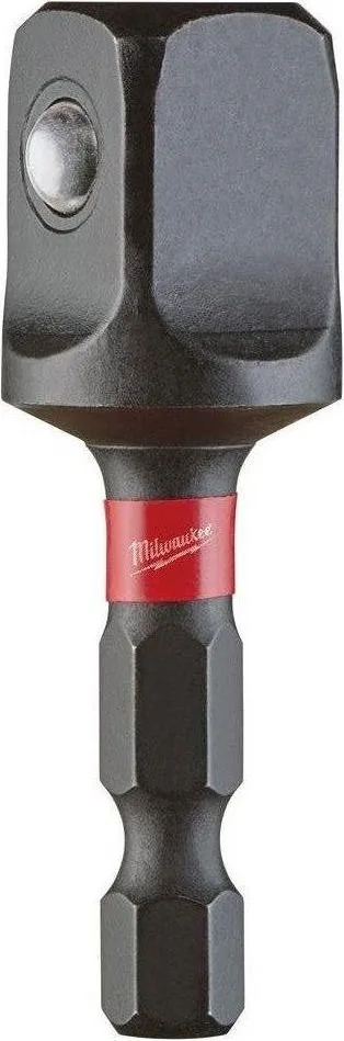 Перехідник Milwaukee з 1/4' Hex на 1/2' для торцевих головок 50 мм хром-молібденова сталь адаптер для шуруповерта з'єднувач