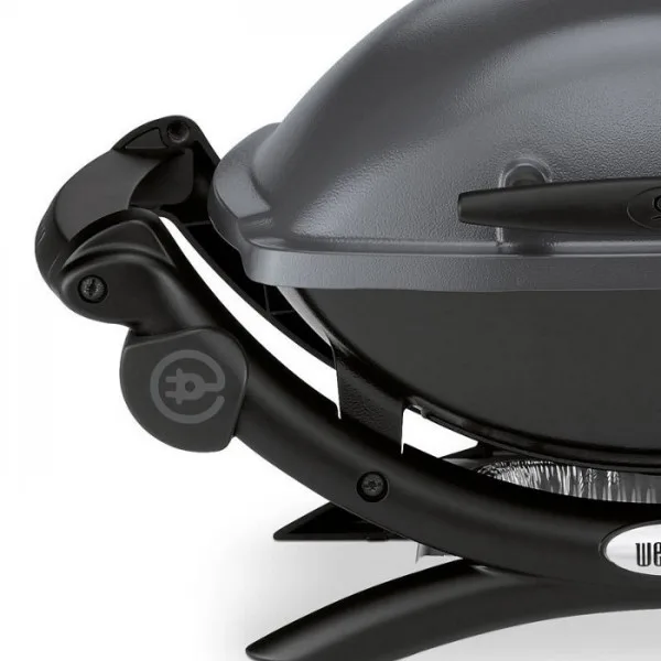 Електричний гриль Weber чавун 43х32 см чорний