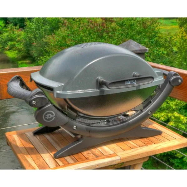 Електричний гриль Weber чавун 43х32 см чорний