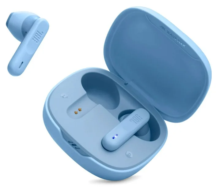 Гарнітура JBL бездротові вкладиші пластик сині