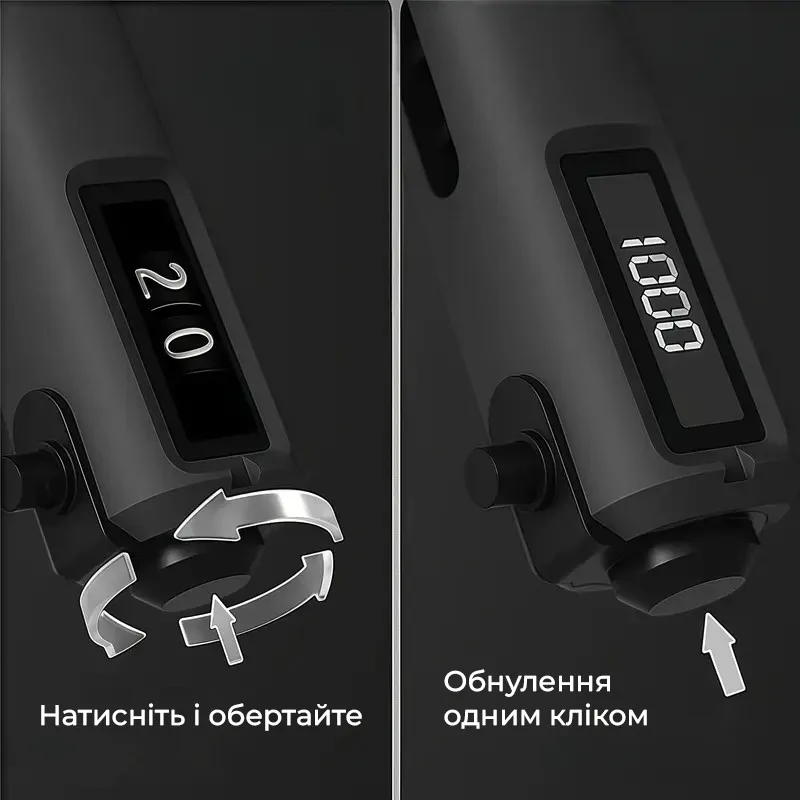 Еспандер кистьовий Active Point ABS TPR 10-100 кг Чорний
