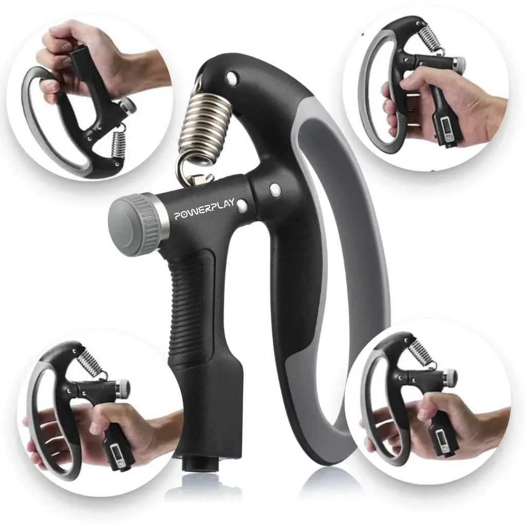Еспандер кистьовий Active Point ABS TPR 10-100 кг Чорний