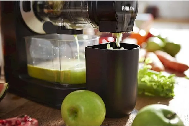 Соковижималка Philips шнекова пластикова 36х13,6х36 см чорна