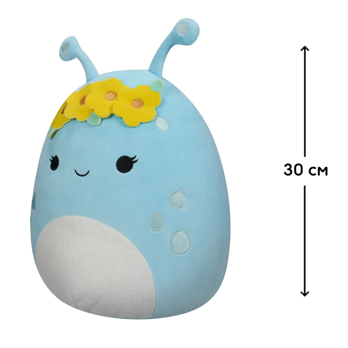 М'яка іграшка Squishmallows поліестер 30 см зелена