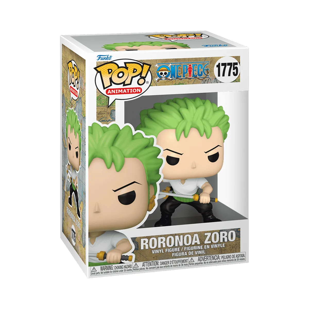 Ігрова фігурка Funko POP! вініл 11,4 см Зоро Великий куш