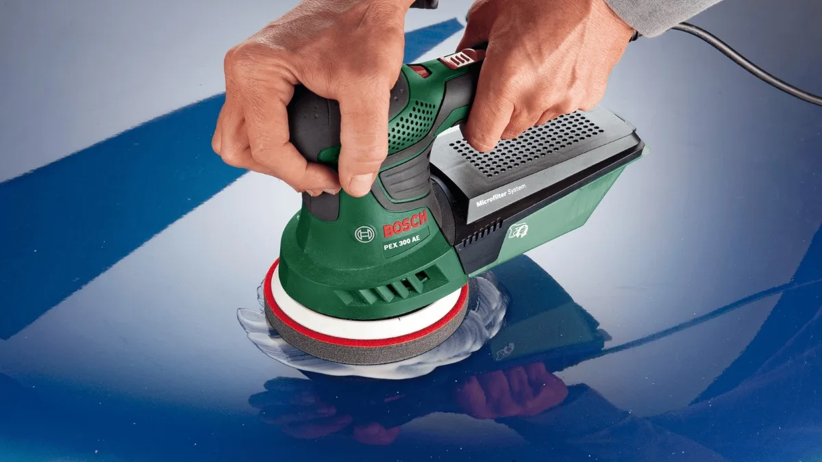 Ексцентрикова шліфмашина Bosch 125 мм 0,27 кВт 1,5 кг