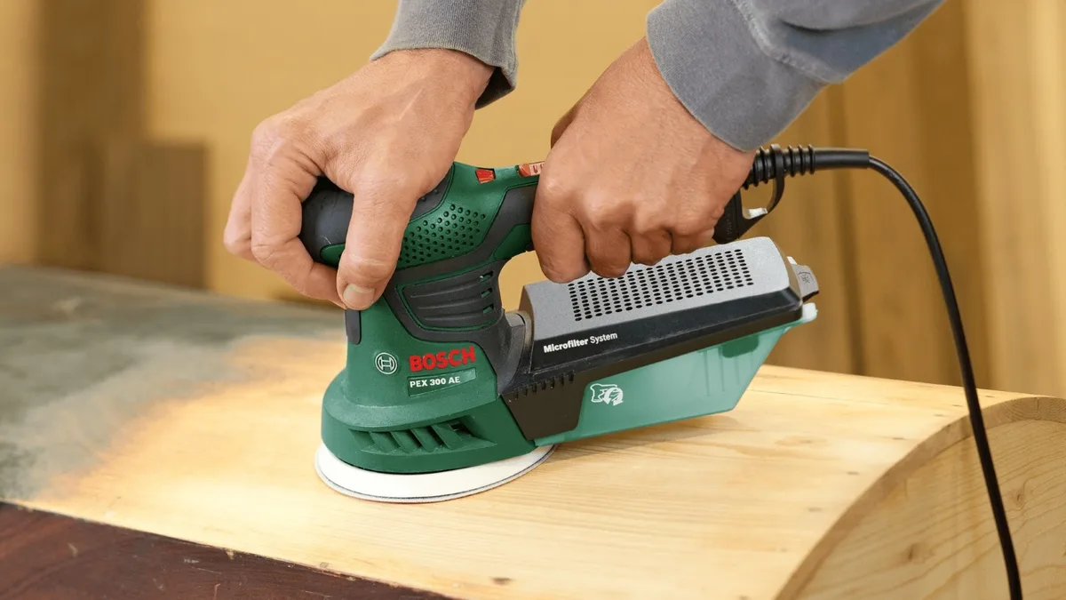 Ексцентрикова шліфмашина Bosch 125 мм 0,27 кВт 1,5 кг