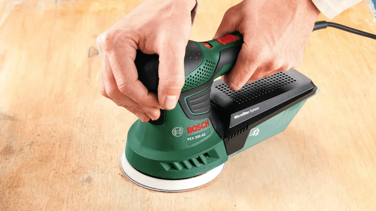 Ексцентрикова шліфмашина Bosch 125 мм 0,27 кВт 1,5 кг