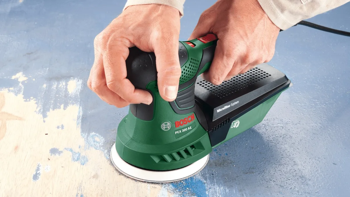 Ексцентрикова шліфмашина Bosch 125 мм 0,27 кВт 1,5 кг