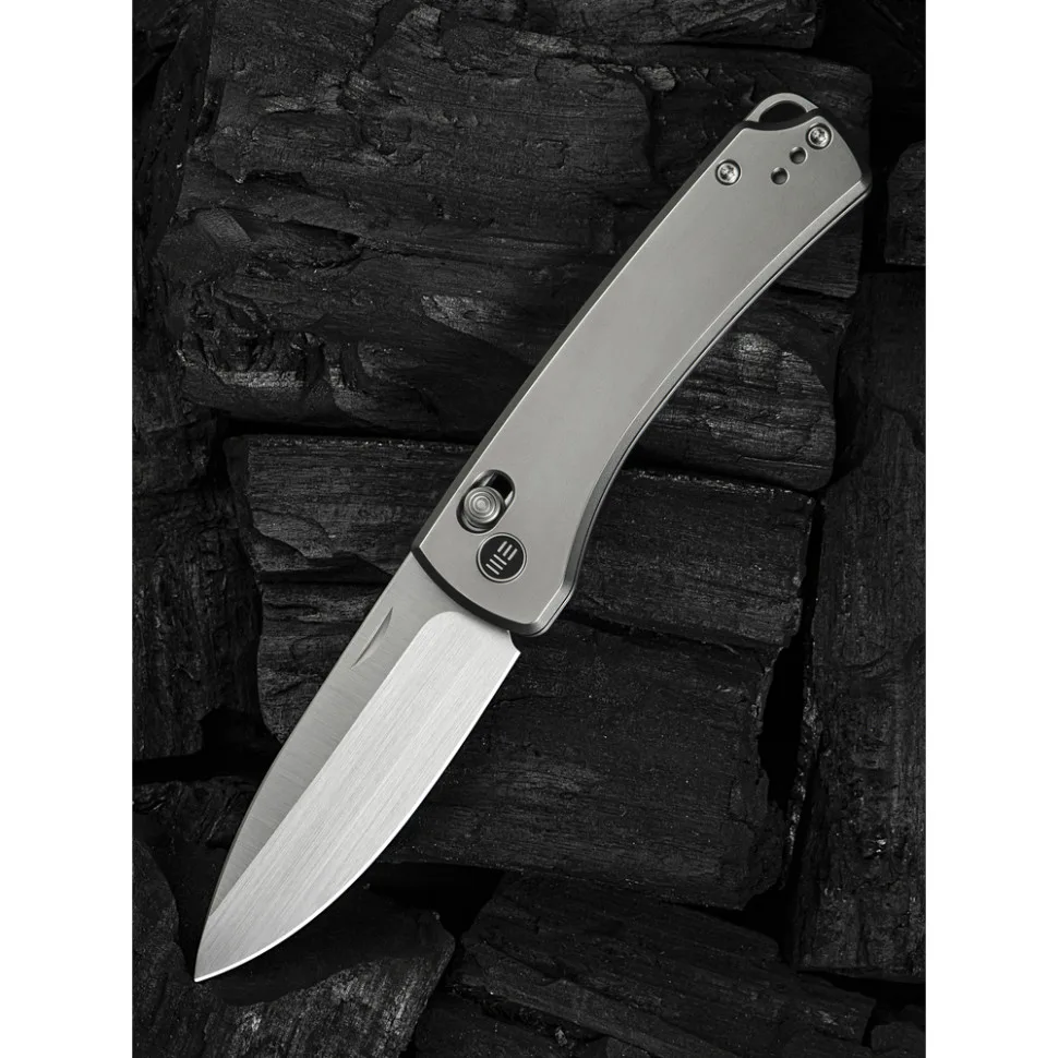 Ніж складаний Weknife титан 176,8 мм сірий CPM 20CV
