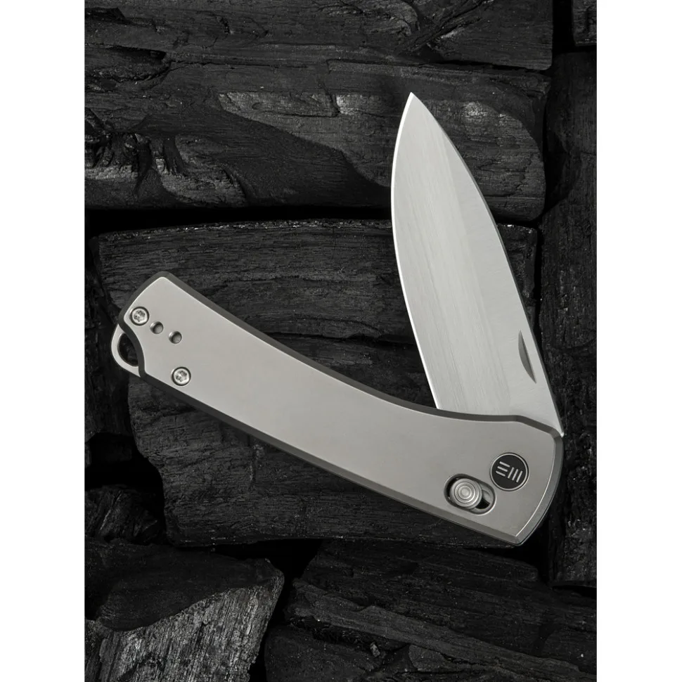 Ніж складаний Weknife титан 176,8 мм сірий CPM 20CV