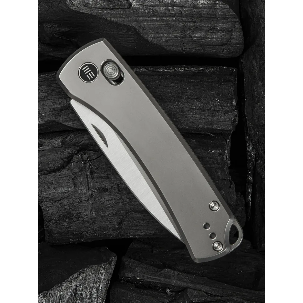 Ніж складаний Weknife титан 176,8 мм сірий CPM 20CV