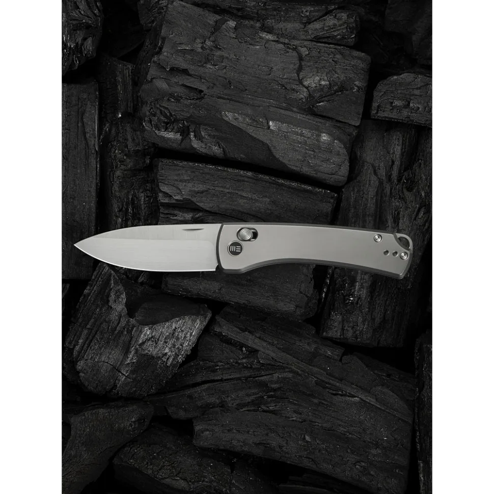 Ніж складаний Weknife титан 176,8 мм сірий CPM 20CV