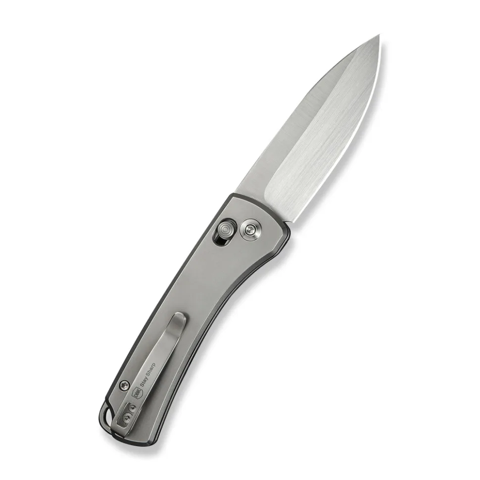 Ніж складаний Weknife титан 176,8 мм сірий CPM 20CV