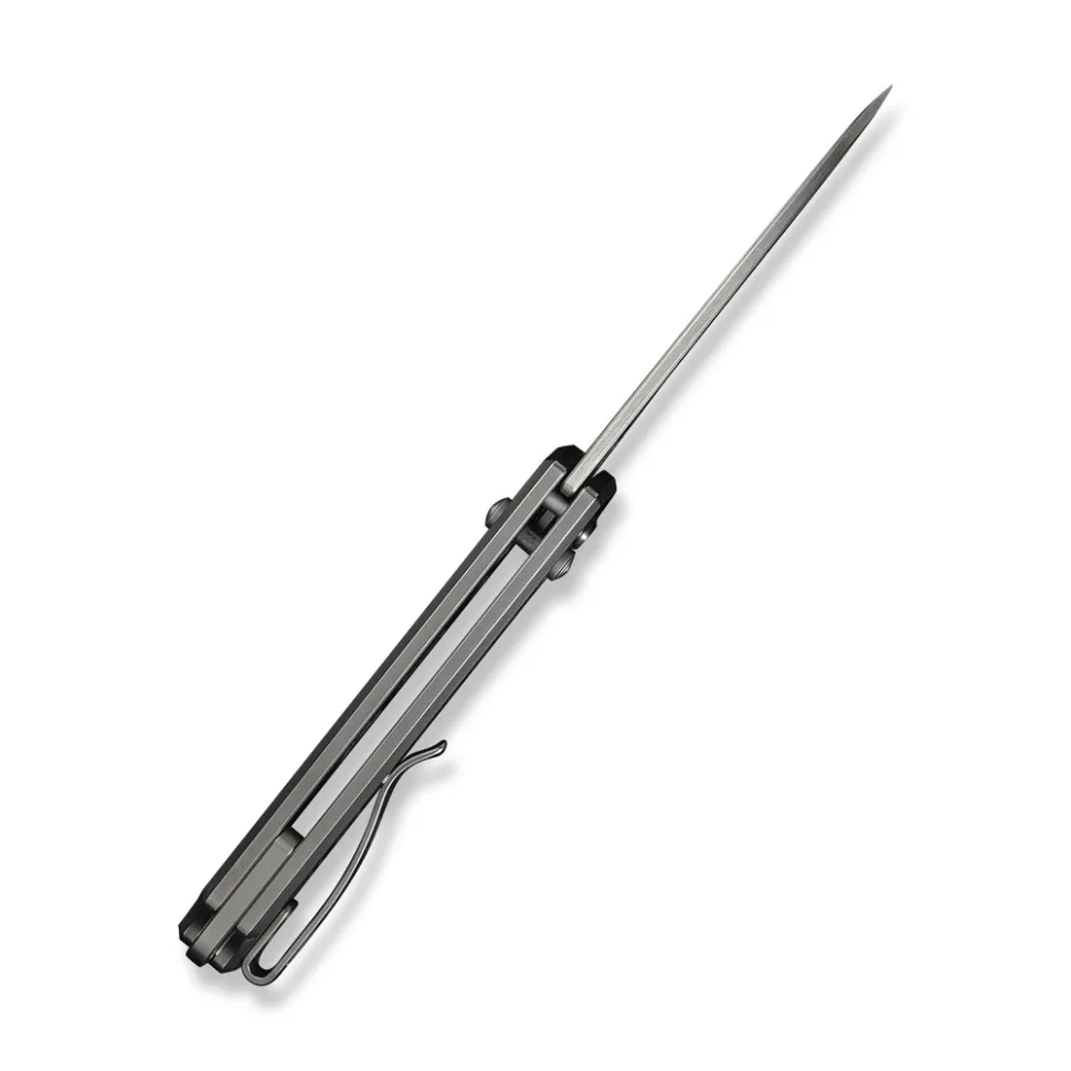 Ніж складаний Weknife титан 176,8 мм сірий CPM 20CV