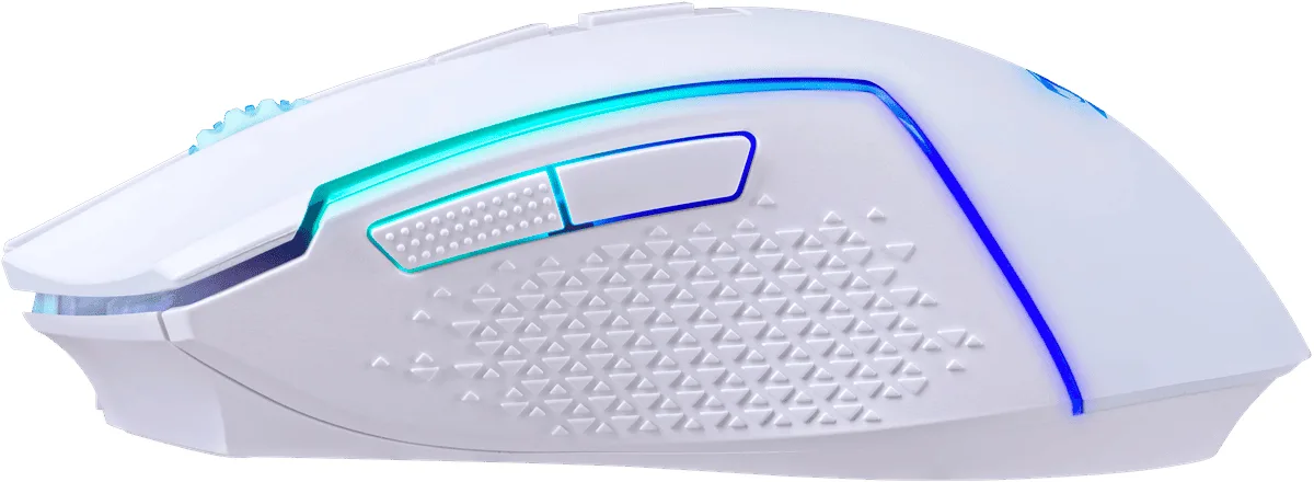 Миша Redragon оптична бездротова середня біла Bluetooth 700 мА·год