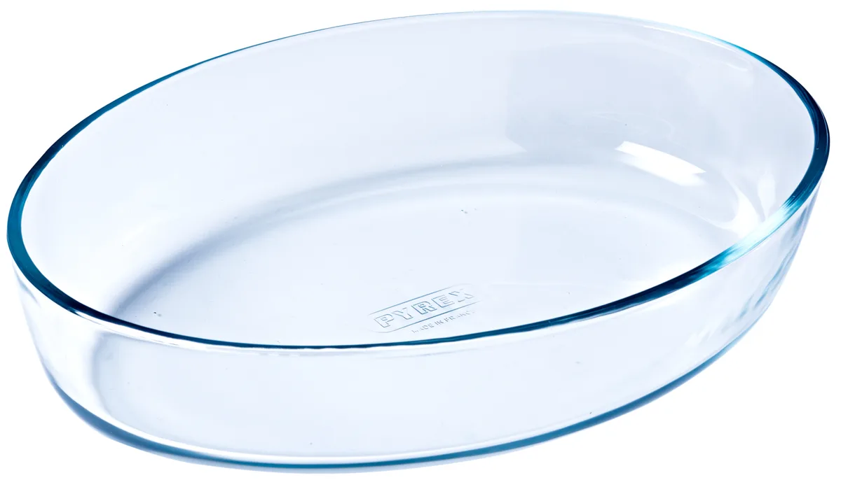 Форма для запекания Pyrex боросиликатное стекло овальная 30х21х6 см 2.2 л