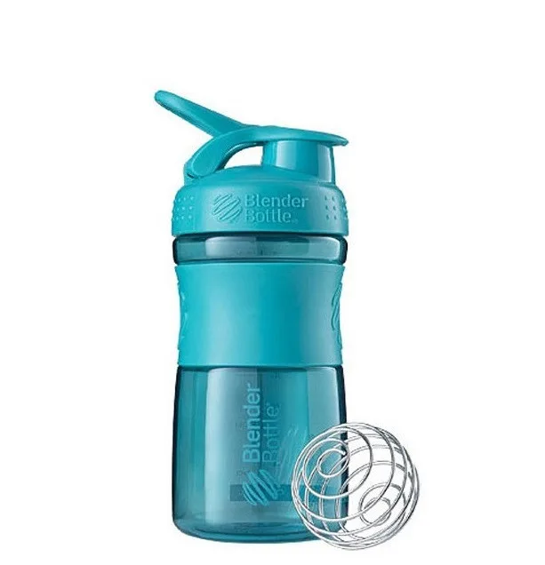 Шейкер BlenderBottle SportMixer 590 мл Бірюзовий пластиковий