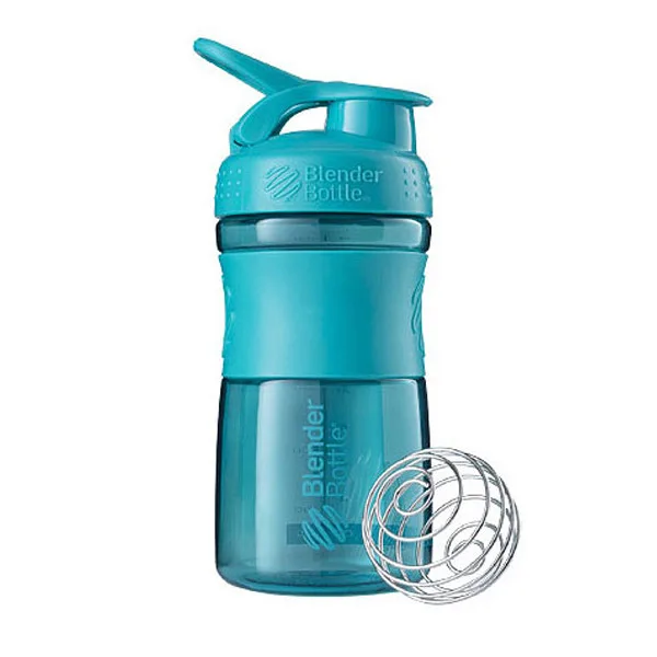 Шейкер BlenderBottle SportMixer 590 мл Бірюзовий пластиковий