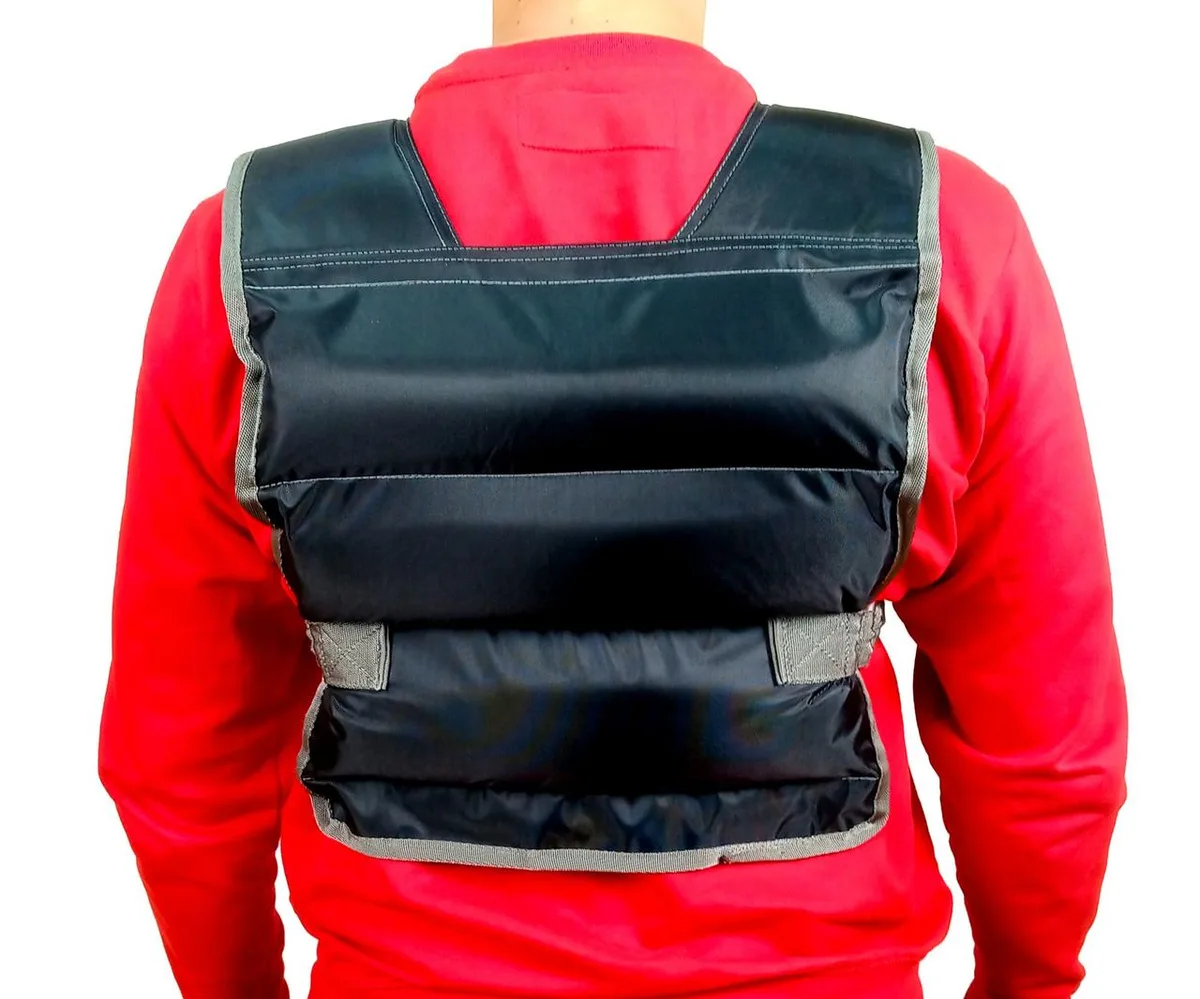 Жилет обтяжувальний EasyFit Oxford 8 кг Чорний