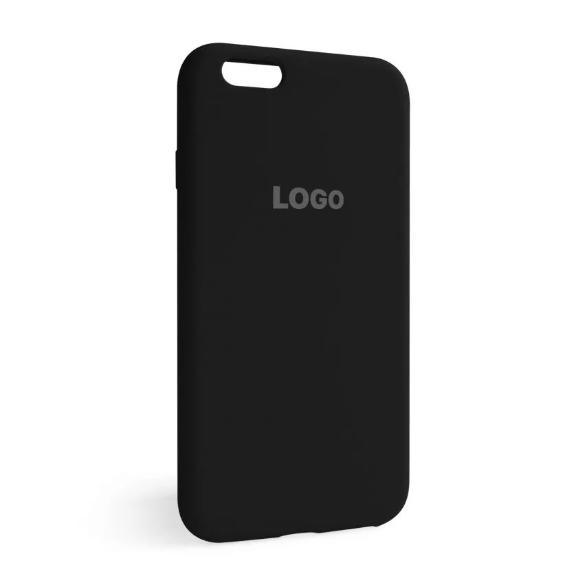 Чохол силіконовий для iPhone 6 6s чорний