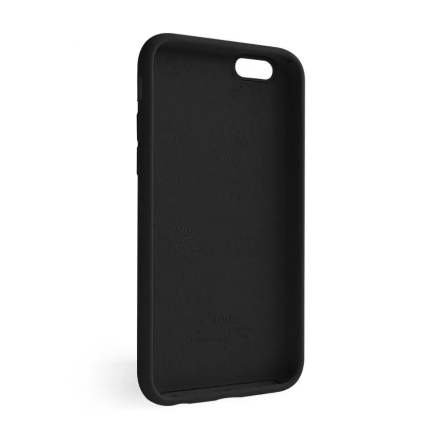 Чохол силіконовий для iPhone 6 6s чорний