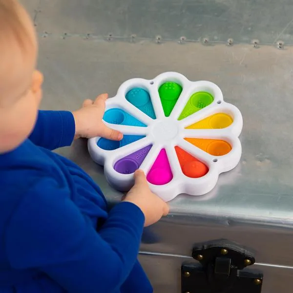 Іграшка-антистрес Fat Brain Toys силіконова 23х25 см різнокольорова