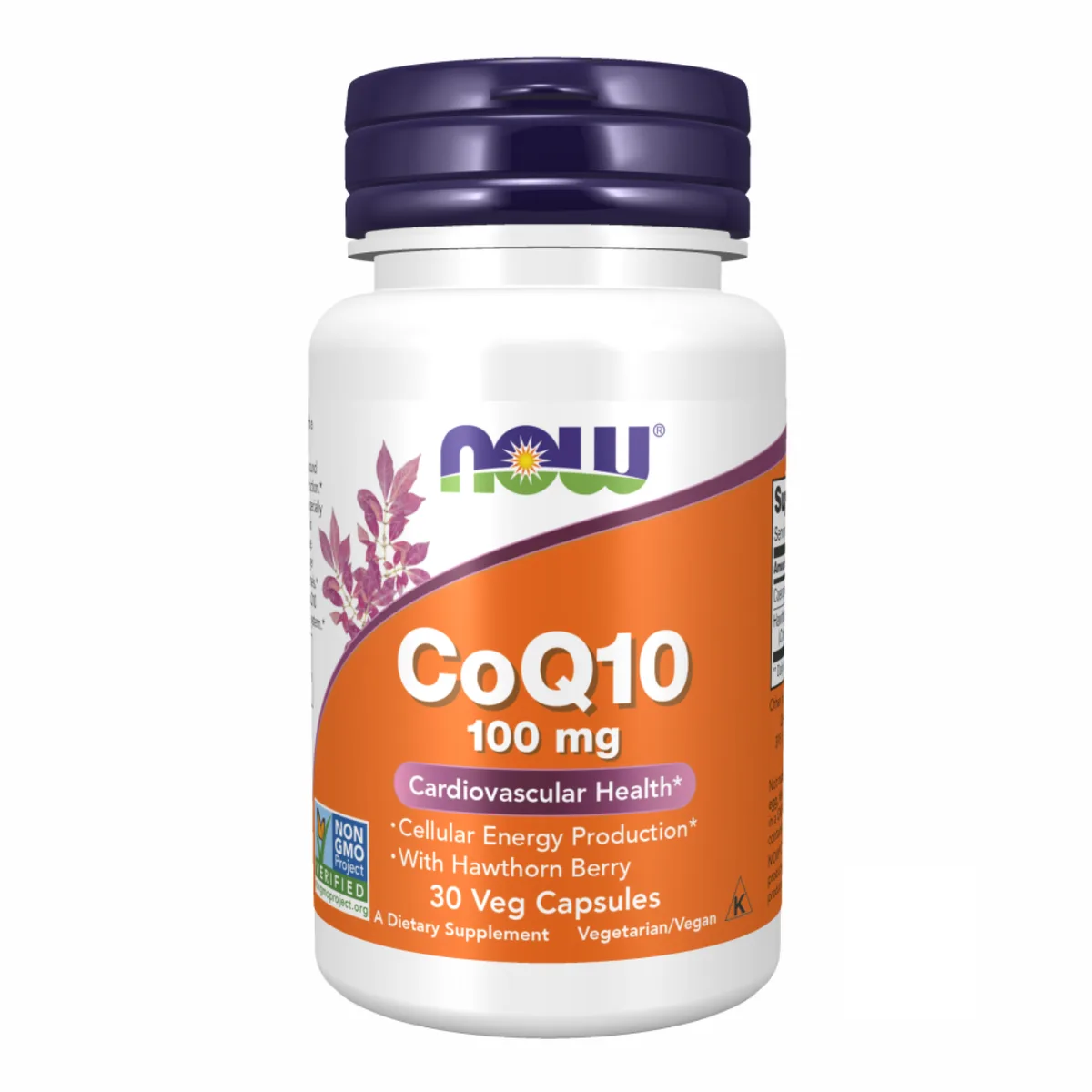 Коэнзим Q10 Now Foods 100 мг 30 вегетарианских капсул