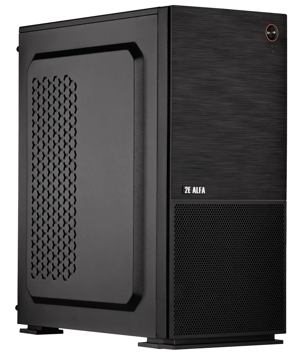 Корпус 2E Alfa G650 без БЖ 2xUSB3.0, 1xUSB2.0, 1x120мм, VGA 280мм, LCS ready, ATX, чорний
