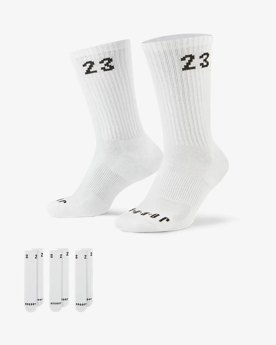 Шкарпетки NIKE бавовна 38-42 білий 3 пари