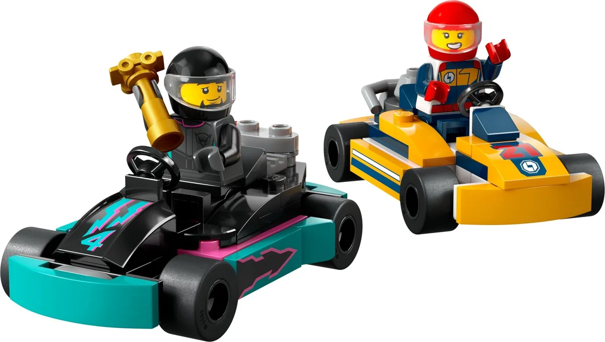 Конструктор LEGO City Картинг і гонщики