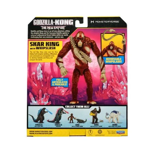 Фігурка Godzilla x Kong Скар Кінг зі зброєю 15 см для дітей від 4 років
