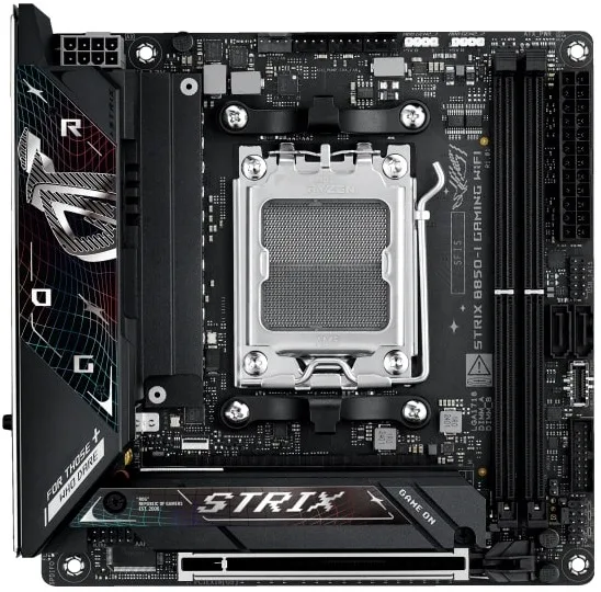 Материнська плата ASUS ROG B850-I Gaming WiFi mini-ITX AM5 2xDDR5 Wi-Fi 7 2.5Gb LAN
