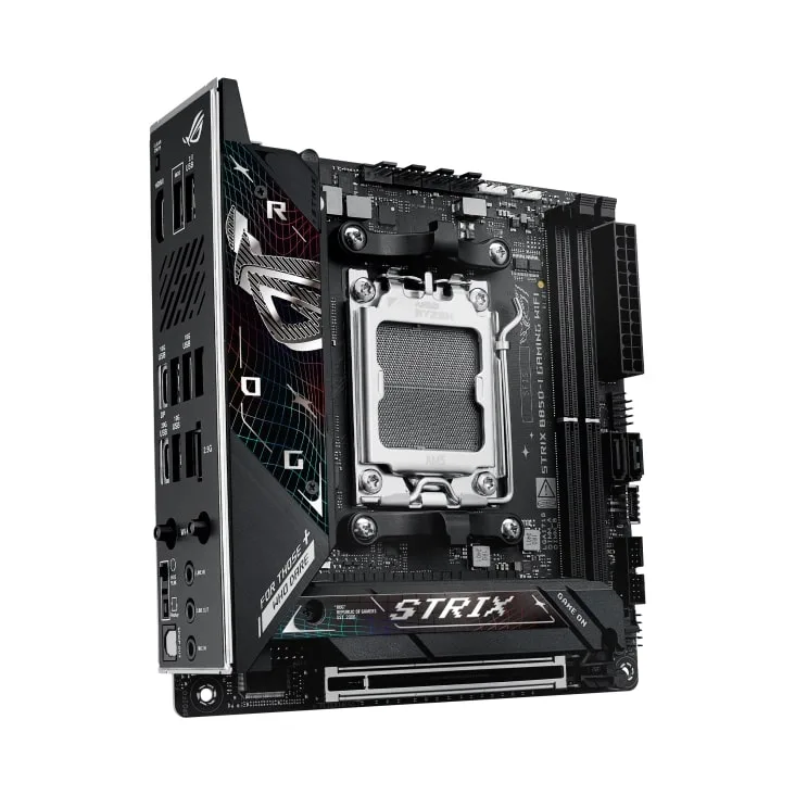 Материнська плата ASUS ROG B850-I Gaming WiFi mini-ITX AM5 2xDDR5 Wi-Fi 7 2.5Gb LAN