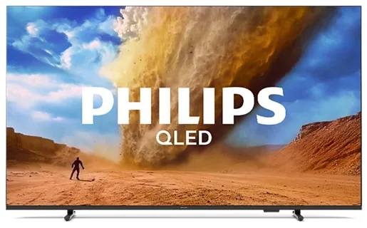 LED-телевізор Philips QLED 75 дюймів Чорний 4K UHD