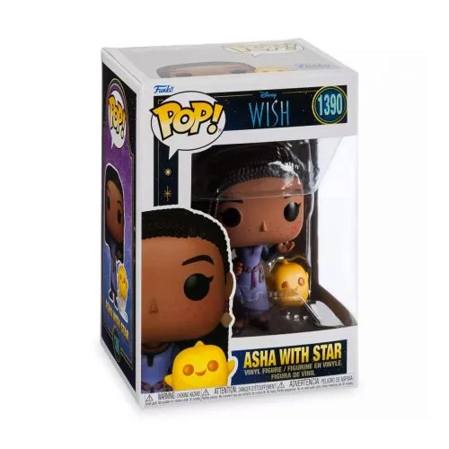 Ігрова фігурка Funko POP! Аша із зіркою для колекції фанатів мультфільму Бажання вінілова фігурка
