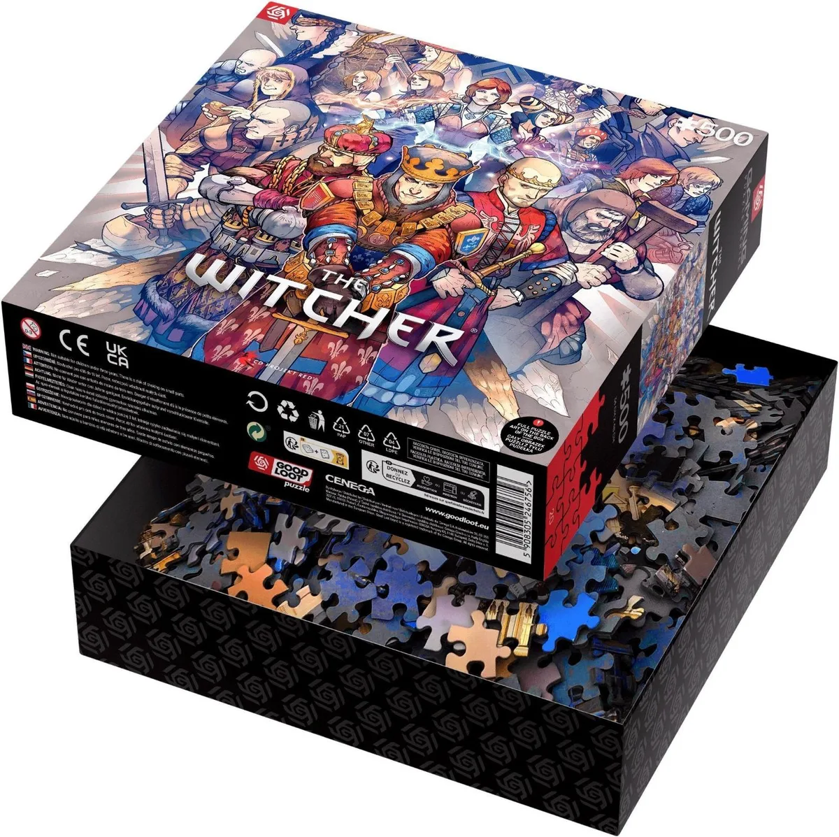 Пазл GoodLoot The Witcher Northern Realms 500 ел.