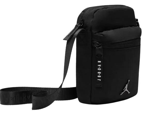 Сумка крос-боді NIKE 100% поліестер 17х12,5х3 см чорна
