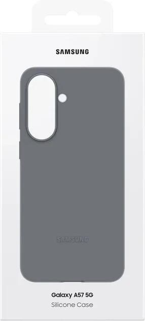 Чохол Samsung силіконовий для Galaxy A57 сірий